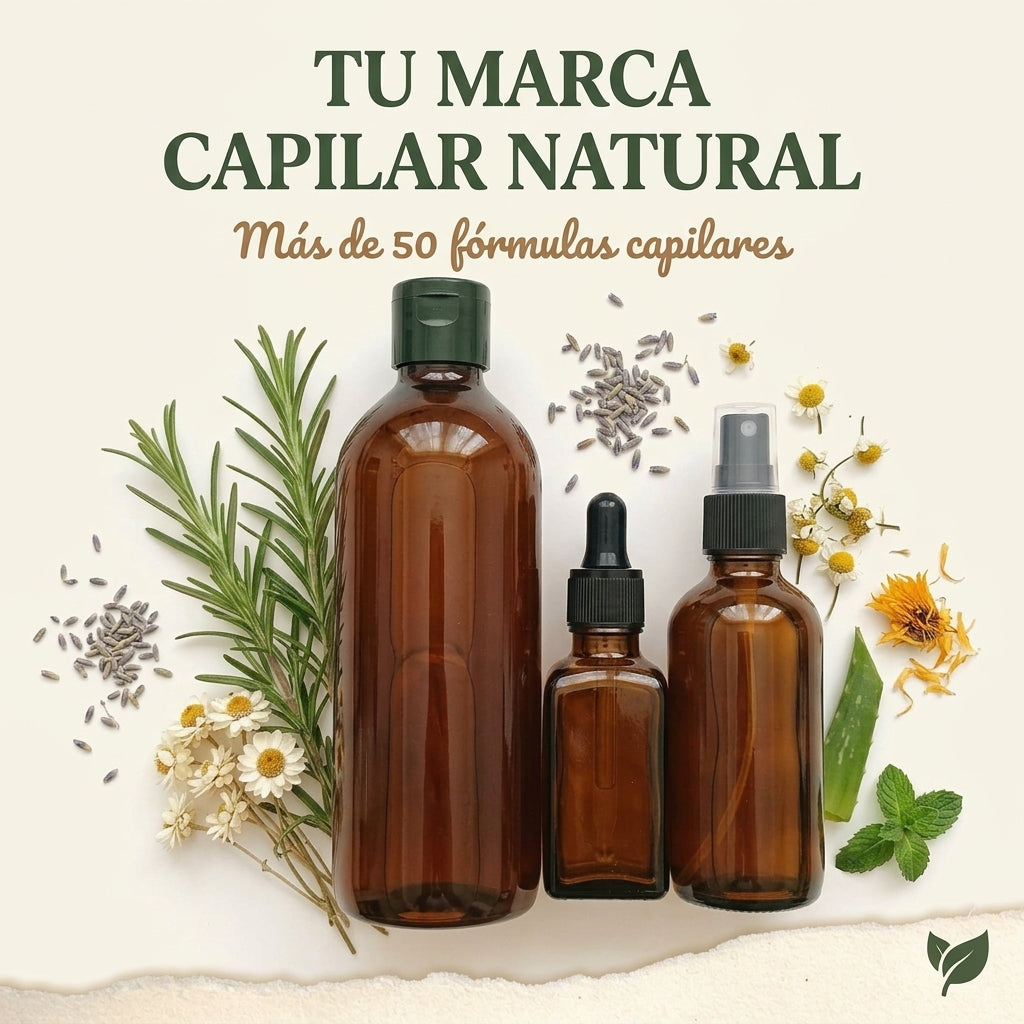 Tu Marca Capilar Natural: Creá, formulá y vendé tu propia línea.